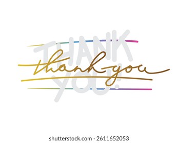 thank you text for label design