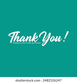 THANK YOU, thanks for your support. eps file.