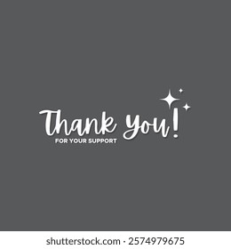 thank you, thanks for your support, thank you greeting card, thank you stock illustration.
handwritten thank you vector, Thanks for your support. 
