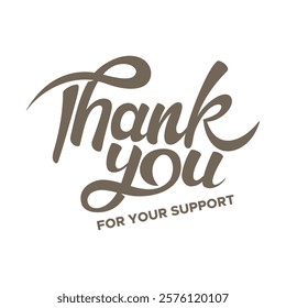 thank you, thanks for your support, thank you greeting card, thank you stock illustration. thank you for your support.