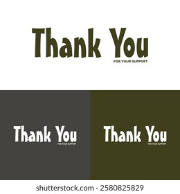 thank you, thanks for your support, thank you greeting card, thank you stock illustration.
