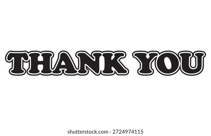 Gracias tipografía que transmite gratitud y aprecio, ideal para saludos, Anuncios y uso simple del Diseño gráfico.