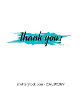 Thank you. Thank you vector, clip art. concept of thankfulness popup message for chatting or small talk badge. Flat vector illustration for your design