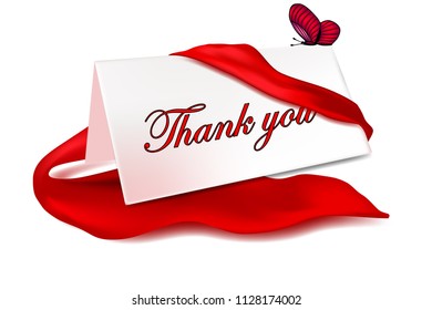thank you vector illustration