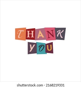 Gracias, letras vectoriales en tarjetas, gracias ilustración vectorial