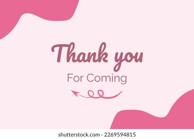 Thank you, vector stock background