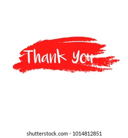 Thank You Vector Template Design