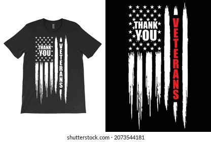 Vielen Dank an Veteranen für Ihr Service T-Shirt Vector Design, Veteran US Flag Shirt, Veterans Day Geschenk, T-Shirt, Tank Top Sweatshirt, Hoodie.