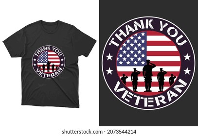 Thank You Veterans For Your Service T-Shirt Vector Design, Veteran US Flag Shirt, Veterans Day Gift, T-Shirt, Tank Top Sweatshirt, Hoodie.