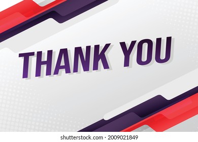 thank you word concept vector illustration with lines 3d style for social media landing page, template, ui, web, mobile app, poster, banner, flyer, background, gift card, coupon, label, wallpaper