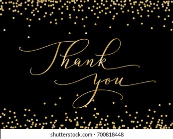 Glitter Thank You Images, Stock Photos & Vectors | Shutterstock