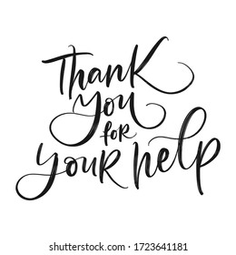 Thank You Your Help Images Stock Photos Vectors Shutterstock