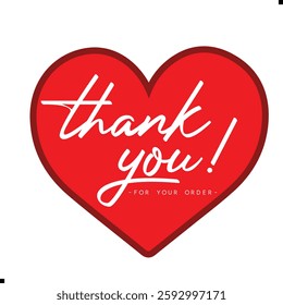 Thank You for Your Order. Elegant Thank You for Your Order Design with Stylish Graphics. Sophisticated Thank You for Your Purchase Image with Modern Elements. Chic Thank You for Your Order Graphic