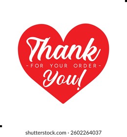 Thank You for Your Order. Elegant Thank You for Your Order Design with Stylish Graphics. Sophisticated Thank You for Your Purchase Image with Modern Elements. Chic Thank You for Your Order Graphic