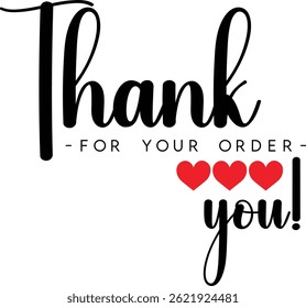 Obrigado por seu pedido. Agradecemos o design de seu pedido com placas gráficas elegantes. Sofisticado Obrigado por sua imagem de compra com elementos modernos. Chic Obrigado pelo gráfico do seu pedido