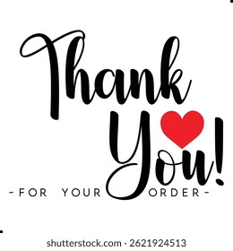 Obrigado por seu pedido. Agradecemos o design de seu pedido com placas gráficas elegantes. Sofisticado Obrigado por sua imagem de compra com elementos modernos. Chic Obrigado pelo gráfico do seu pedido