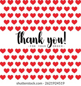 Thank You for Your Order. Elegant Thank You for Your Order Design with Stylish Graphics. Sophisticated Thank You for Your Purchase Image with Modern Elements. Chic Thank You for Your Order Graphic