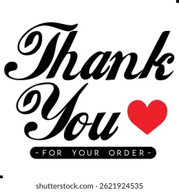 Obrigado por seu pedido. Agradecemos o design de seu pedido com placas gráficas elegantes. Sofisticado Obrigado por sua imagem de compra com elementos modernos. Chic Obrigado pelo gráfico do seu pedido