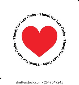 Thank You for Your Order. Elegant Thank You for Your Order Design with Stylish Graphics. Sophisticated Thank You for Your Purchase Image with Modern Elements. Chic Thank You for Your Order Graphic