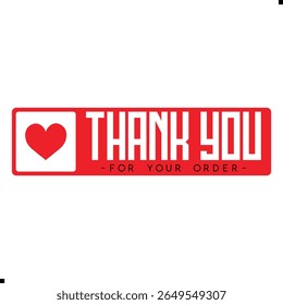 Thank You for Your Order. Elegant Thank You for Your Order Design with Stylish Graphics. Sophisticated Thank You for Your Purchase Image with Modern Elements. Chic Thank You for Your Order Graphic