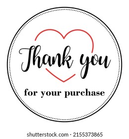 thank you for your purchase