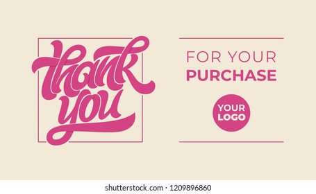 Thank You Purchase High Res Stock Images Shutterstock