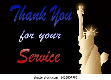 Thank You Your Service Tkank You Stock Vector (Royalty Free) 1416807992 ...