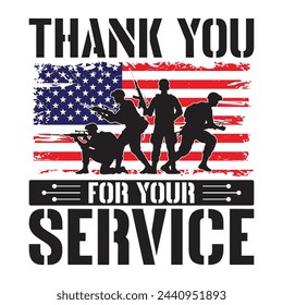 Thank You For Your Service T-shirt