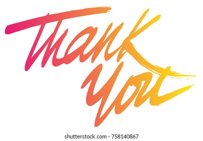 Thank you.Vector lettering.