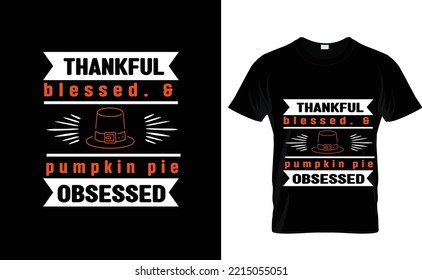 THANKFUL BLESSED...CUSTOM T SHIRT DESIGN
