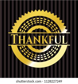 Thankful gold badge