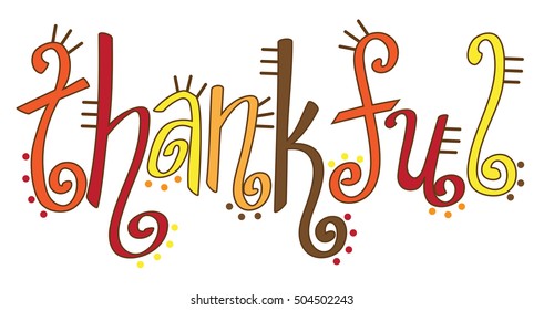 Thankful Lettering