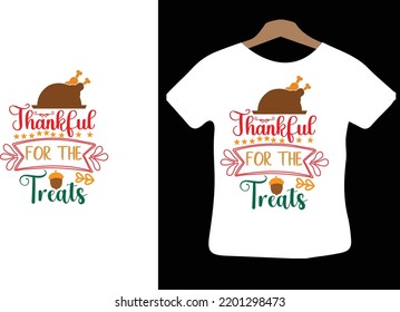 Thankful For The Treats svg design