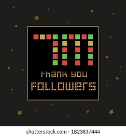 Agradeciendo a Post a los seguidores por completar el 7M en los medios sociales. Número digital 7M