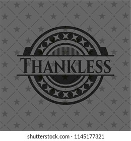 Thankless realistic dark emblem