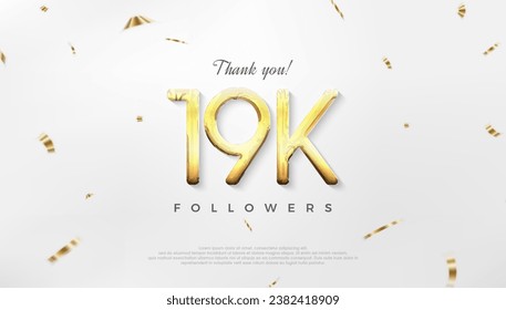 Thanks to 19k followers, celebration of achievements for social media posts.