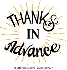 Thanks in advance. Inspirational and motivational quotes. Hand painted lettering and custom typography. Can be used for prints (bags, t-shirts, home decor, posters, cards).