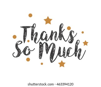thanks alphabet typography font text image vector icon