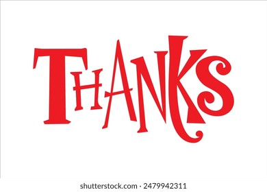 Danke Kalligrafie Vektorgrafik Letter Style