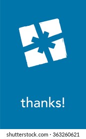 thanks card