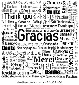 thanks in different languages design 