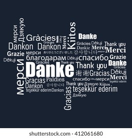 thanks in different languages design 