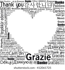 thanks in different languages design 