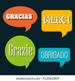 thanks in different languages design 