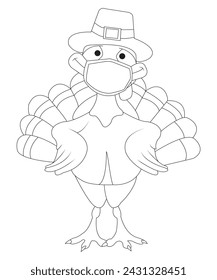 thanks giving coloring page for kids and adults coloring book page beautiful turkey