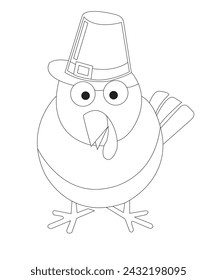 thanks giving coloring page for kids and adults coloring book page black and white art