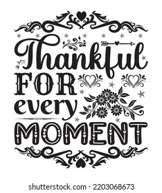 Thanks Giving Day SVG Design Perfect For T shirt And Others