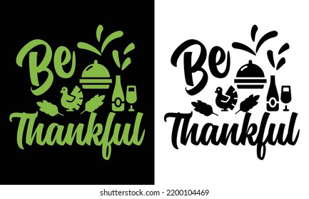 Thanks Giving day t shirt design