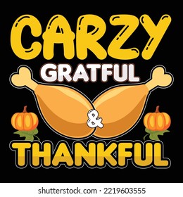 Thanks Giving Day T-shirt design