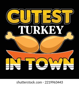 Thanks Giving Day t-shirt design